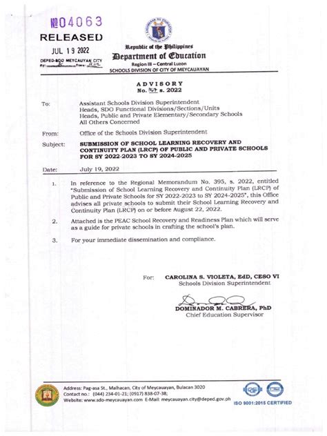 micteyes|6/23/2022 ADVISORY NO. 2022.